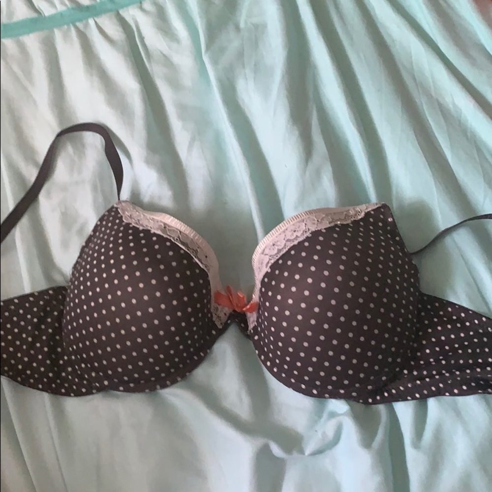 Polka dot bra